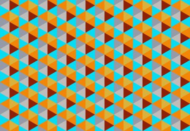 Tekrarlanan şekillerle soyut yaratıcı arkaplan