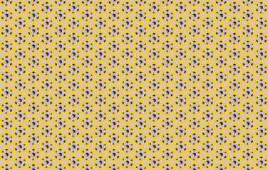 Tekrarlanan şekillerle soyut yaratıcı arkaplan