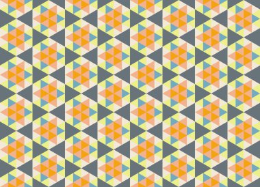 Altıgen desenli modern renkli arkaplan