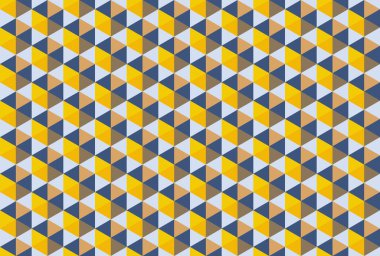 Tekrarlanan şekillerle soyut yaratıcı arkaplan