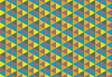 Altıgen desenli modern renkli arkaplan