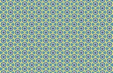 Tekrarlanan şekillerle soyut yaratıcı arkaplan