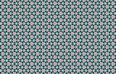 Geometrik elementlerle kusursuz soyut arkaplan