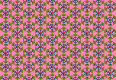 Geometrik elementlerle kusursuz soyut arkaplan