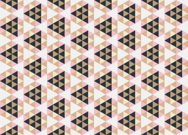 Tekrarlanan şekillerle soyut yaratıcı arkaplan