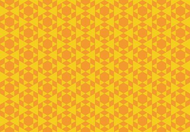 Altıgen desenli modern renkli arkaplan