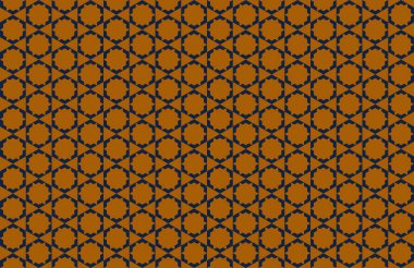 Altıgen desenli modern renkli arkaplan