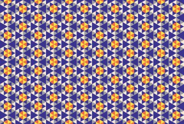 Tekrarlanan şekillerle soyut yaratıcı arkaplan