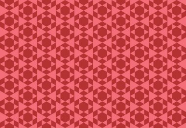 Tekrarlanan şekillerle soyut yaratıcı arkaplan