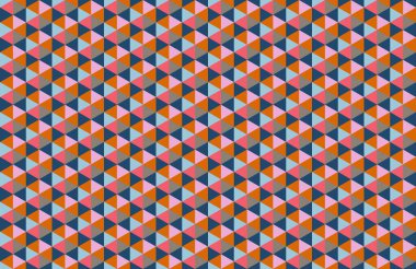 Tekrarlanan şekillerle soyut yaratıcı arkaplan