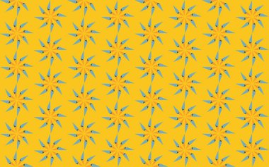 Tekrarlanan şekillerle soyut yaratıcı arkaplan