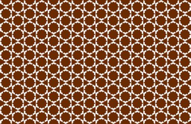 Tekrarlanan şekillerle soyut yaratıcı arkaplan