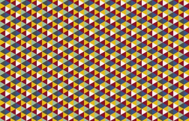 Altıgen desenli modern renkli arkaplan