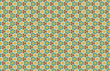 Tekrarlanan şekillerle soyut yaratıcı arkaplan