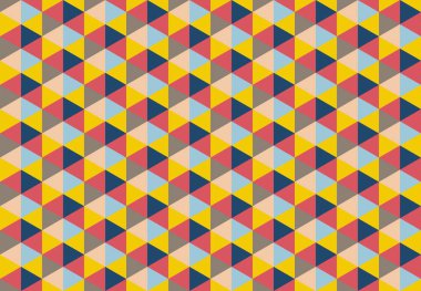 Tekrarlanan şekillerle soyut yaratıcı arkaplan