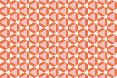 Altıgen desenli modern renkli arkaplan