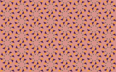 Tekrarlanan şekillerle soyut yaratıcı arkaplan