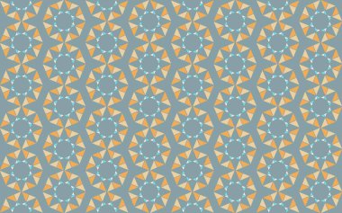 Altıgen desenli modern renkli arkaplan