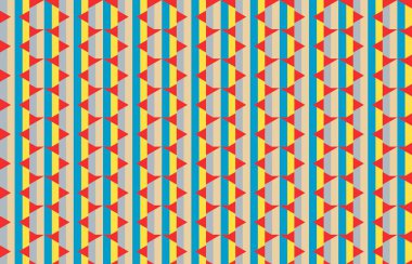 Tekrarlanan şekillerle soyut yaratıcı arkaplan