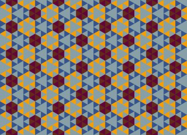 Geometrik elementlerle kusursuz soyut arkaplan