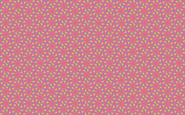 Tekrarlanan şekillerle soyut yaratıcı arkaplan