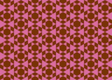 Tekrarlanan şekillerle soyut yaratıcı arkaplan