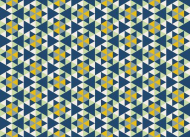 Altıgen desenli modern renkli arkaplan