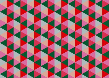 Altıgen desenli modern renkli arkaplan