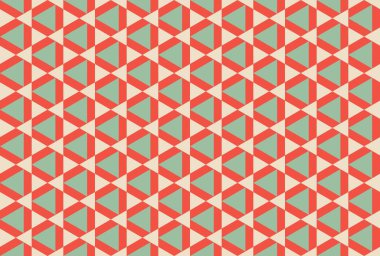 Altıgen desenli modern renkli arkaplan