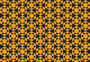 Altıgen desenli modern renkli arkaplan