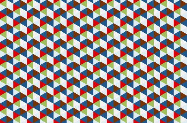 Geometrik elementlerle kusursuz soyut arkaplan