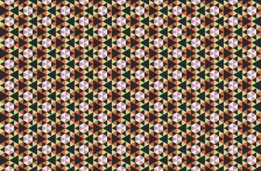 Tekrarlanan şekillerle soyut yaratıcı arkaplan