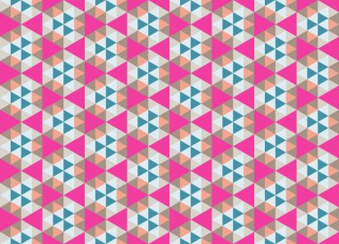 Tekrarlanan şekillerle soyut yaratıcı arkaplan