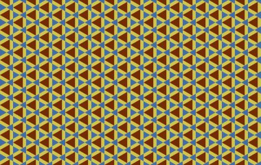 Altıgen desenli modern renkli arkaplan