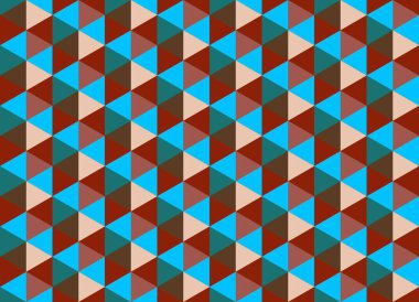 Altıgen desenli modern renkli arkaplan