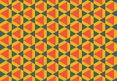 Geometrik elementlerle kusursuz soyut arkaplan