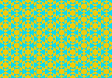 Tekrarlanan şekillerle soyut yaratıcı arkaplan