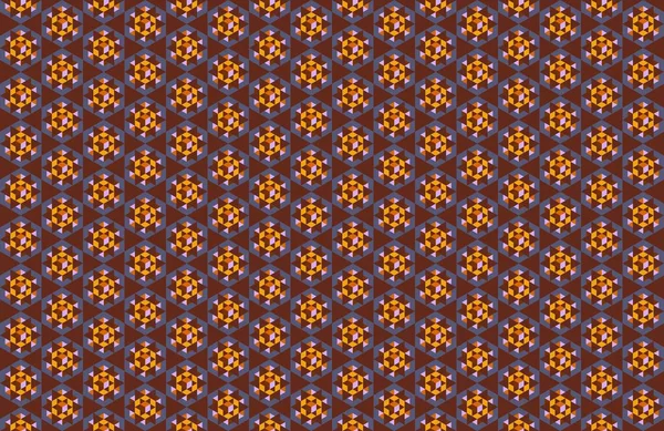 Altıgen desenli modern renkli arkaplan