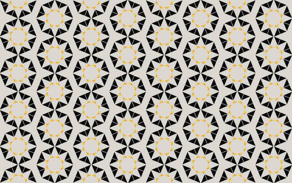 Бесшовный абстрактный фон с геометрическими элементами