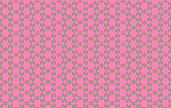 Modern colorful backdrop with hexagonal pattern