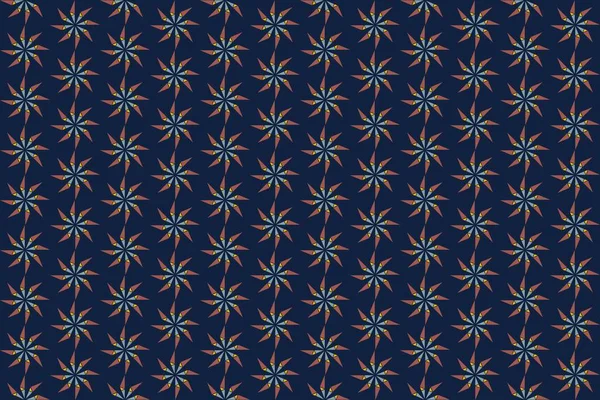 Tekrarlanan şekillerle soyut yaratıcı arkaplan