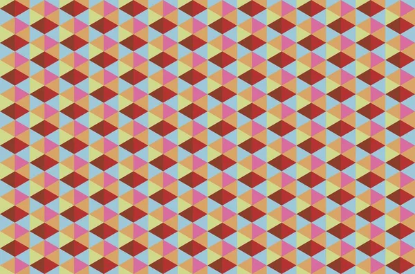 Altıgen desenli modern renkli arkaplan