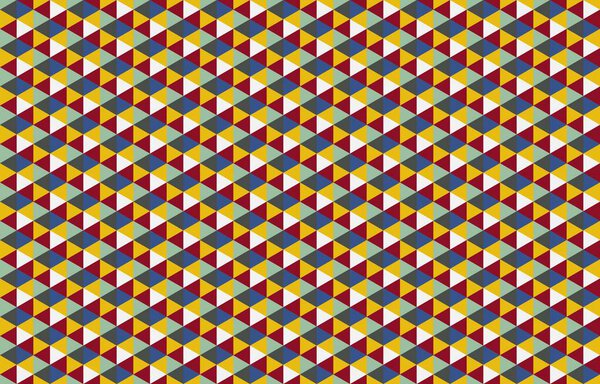 Modern colorful backdrop with hexagonal pattern