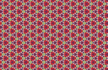 Tekrarlanan şekillerle soyut yaratıcı arkaplan