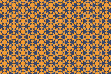 Altıgen desenli modern renkli arkaplan