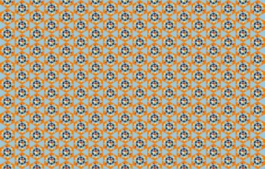 Altıgen desenli modern renkli arkaplan