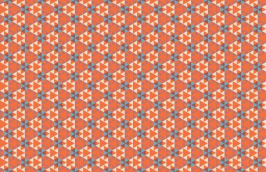 Altıgen desenli modern renkli arkaplan