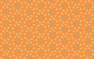 Tekrarlanan şekillerle soyut yaratıcı arkaplan