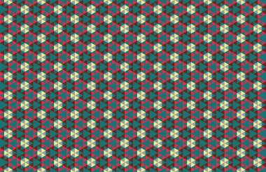 Tekrarlanan şekillerle soyut yaratıcı arkaplan