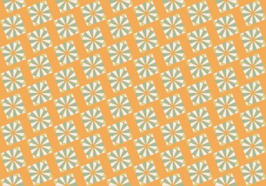 Tekrarlanan şekillerle soyut yaratıcı arkaplan